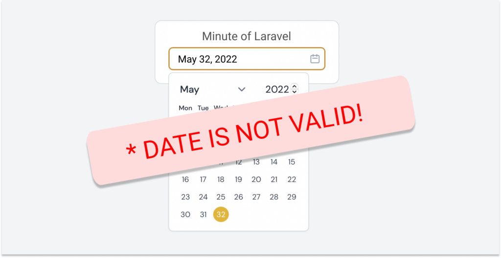 How to validate date in Laravel